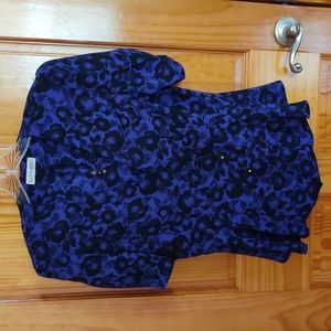 Vintage Set:  Blouse and skirt